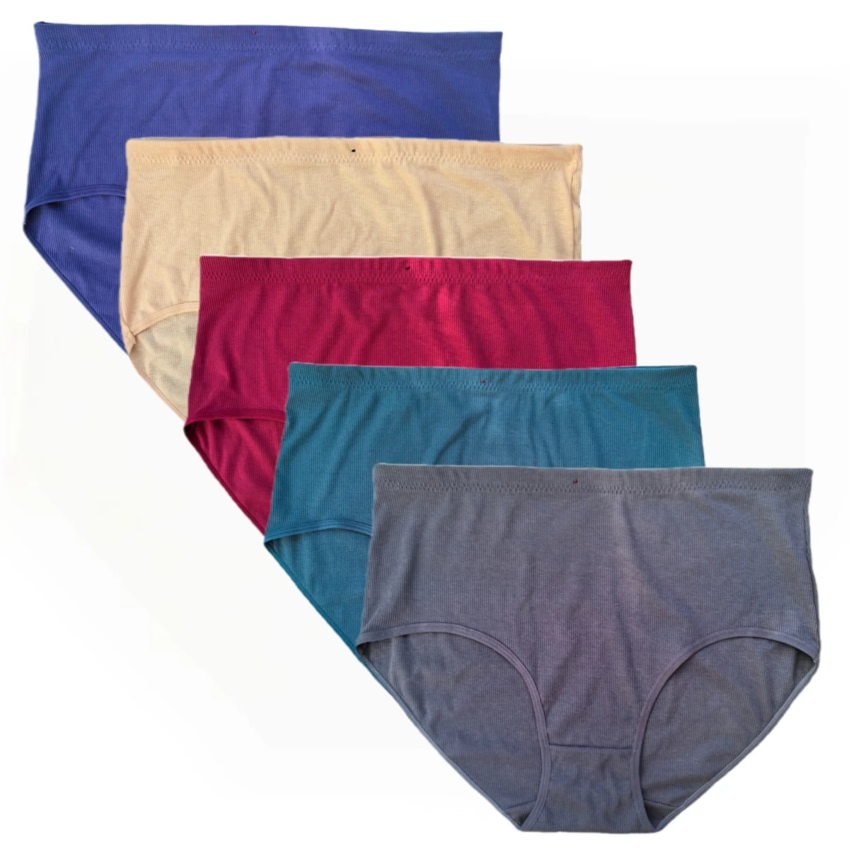 Striped Cotton Panties For Women,Extra Large Women's Briefs Cotton,Oversized Women's Underpants,Plus Size Female Panties Cotton