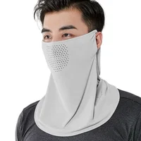 Summer UV Protection Outdoor Neck Wrap Cover Sports Sun Protection Ice Silk Mask Face Cover Neck Wrap Cover Sunscreen Face Scarf 5