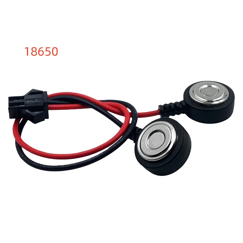 1-10pcs 18650 자기 커넥터 충전 포트 헤드 SM2.54 터미널 3.7V 리튬 배터리 장난감 조명 소형 팬 액세서리 커넥터