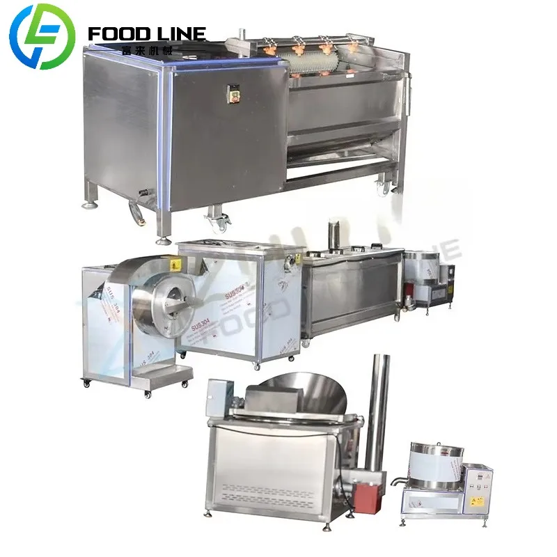 Attrezzatura semiautomatica per la lavorazione della frittura di snack - immagine 2