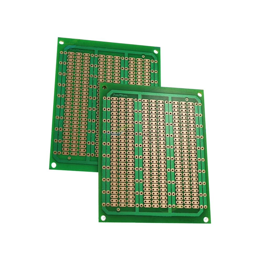 

7X9cm One Sided Fiber FR4 PCB Board Single Side 2.54MM Hole Spacing Copper Prototype Print Circuit Boards Breadboard