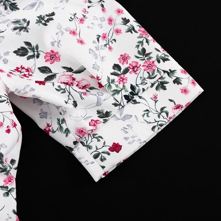Printed Ruffled V-Neck Mini Dress Female Short Sleeve Fashion Slim High Waist Elegant Party Dress Women's Summer Dress New