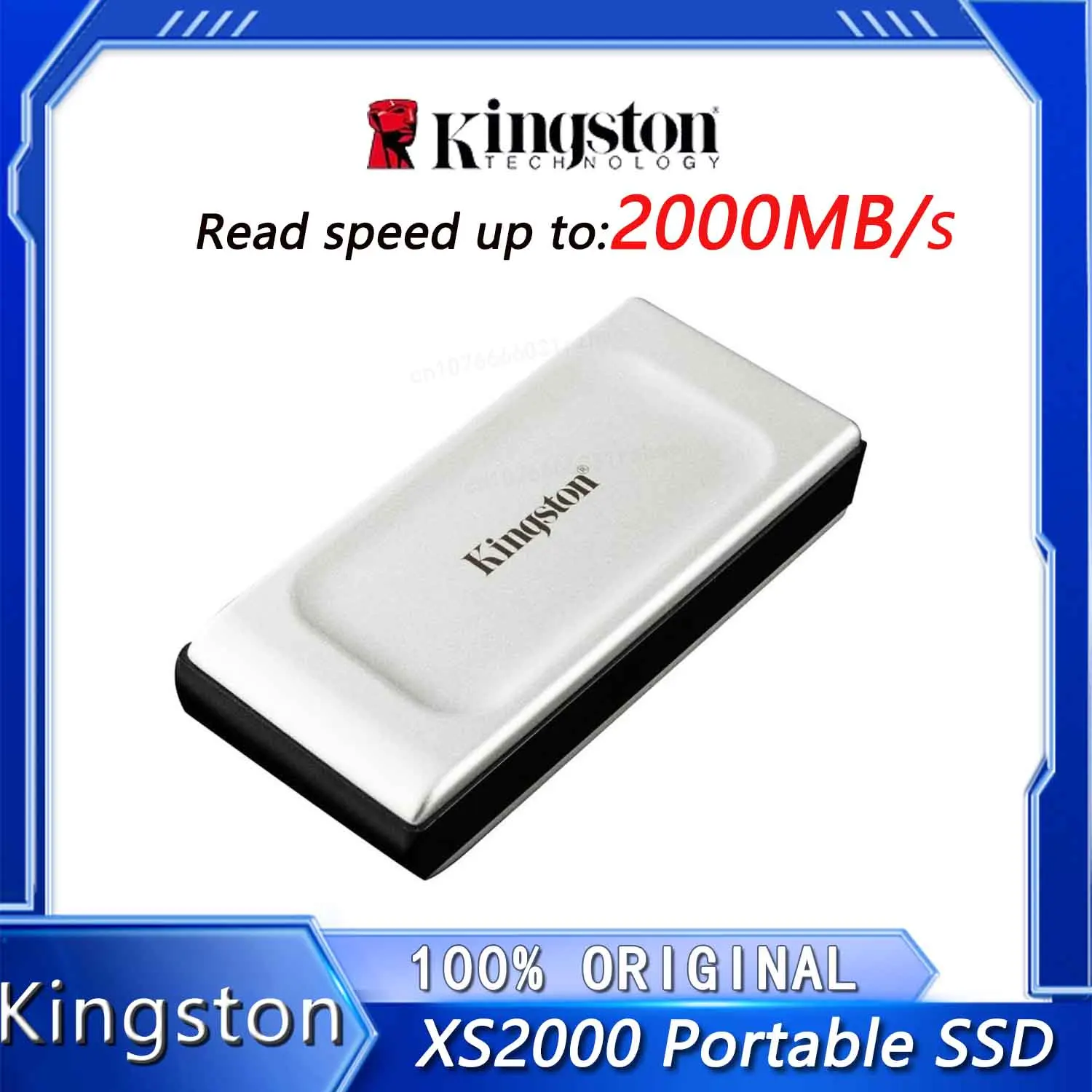 Kingston XS2000 ポータブルSSD 1TB 4個セット Amazon.com: Kingston XS2000 1TB High Performance Portable