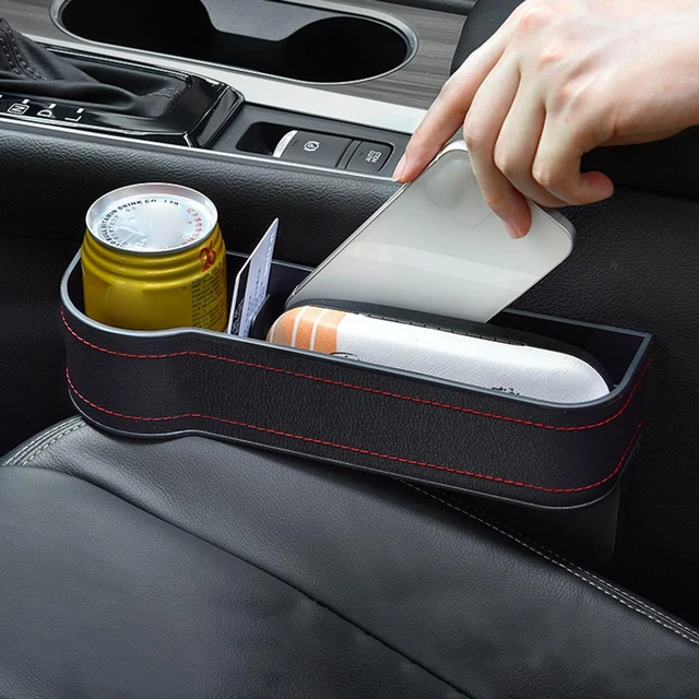 Sitz Lücke Veranstalter Praktische Auto Vordersitz Lücke Organizer Zwei in  Einem Auto Tasse Halter Auto Sitz