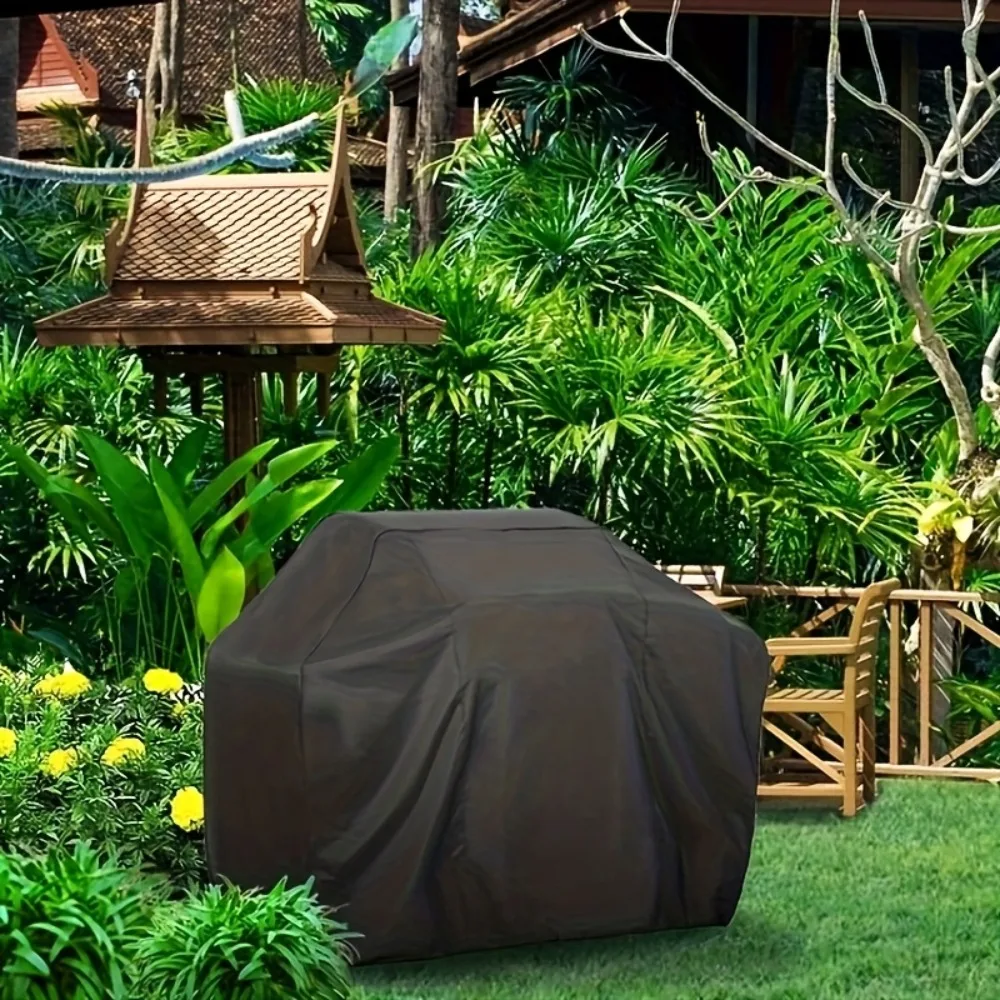 Premium 58-Inch Outdoor Grill Cover - Waterproof, UV-Resistant, Tear-Proof, Fade-Resistant Material