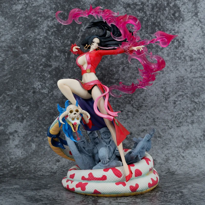 

35cm Integrated Archery Empress Ls Boa · Hancock Pvc Statue Box Snake Hime Seven Martial Sea Handmade Seven Martial Sea Gk Toy G