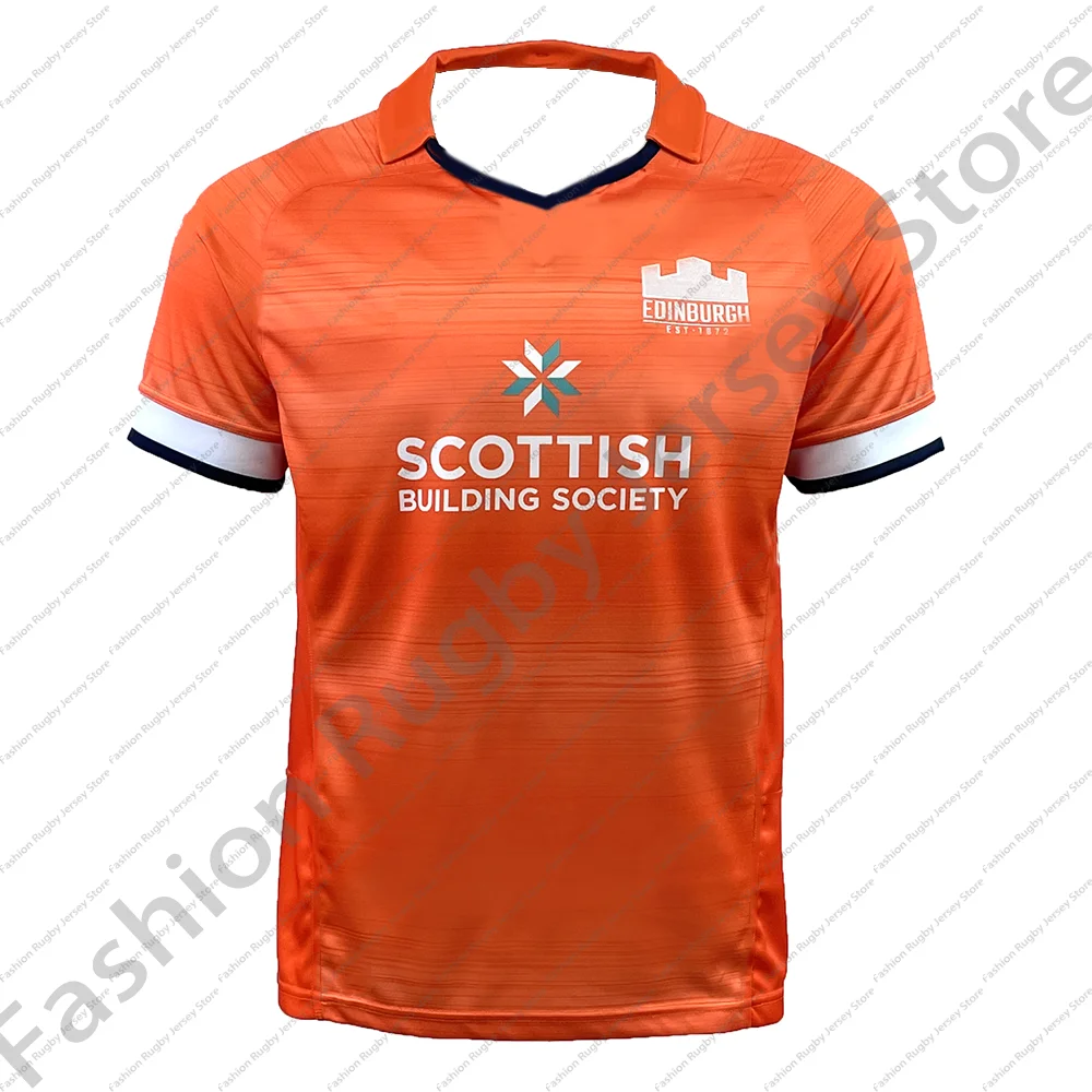 Camiseta de Rugby de Edimburgo, ropa para hombres, niños, regalo para niños, camiseta, ropa deportiva para equipo, camiseta para adolescentes, Top de tren en casa, Polo 2024/25