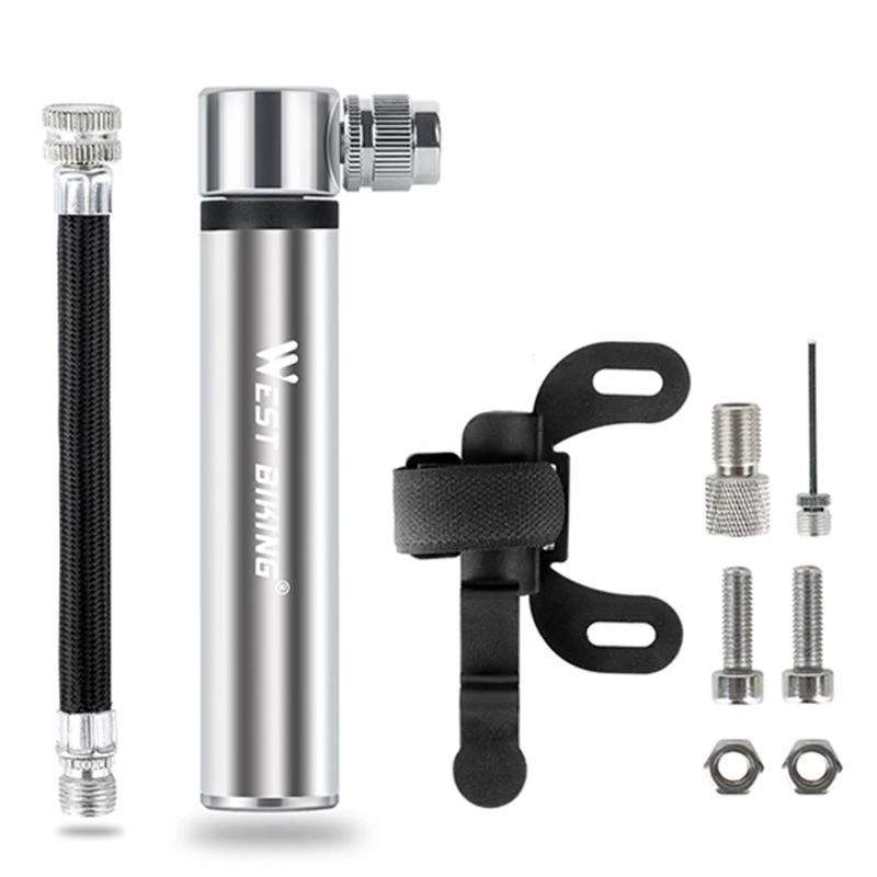 652d kleine Fahrradreifen Pumpe Mini Fahrradpumpe Luftpumpe Inflator Road Mountainbikes Reparaturzubehör Genauige Inflation – Detail 9
