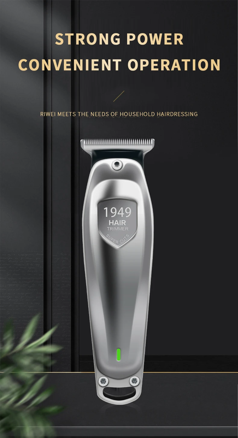 Máquina de Cortar Cabelo Elétrica Bateria Recarregável Men Shaver Profissional Aparador Barba T68 Display Lcd Usb 30 Computers & Electronics