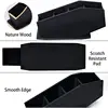 Day Night Cosmetic Brush Organizer Gothic Wooden Coffin Makeup Holder Cosmetic Storage Spooky Compartment Pen Holder 4