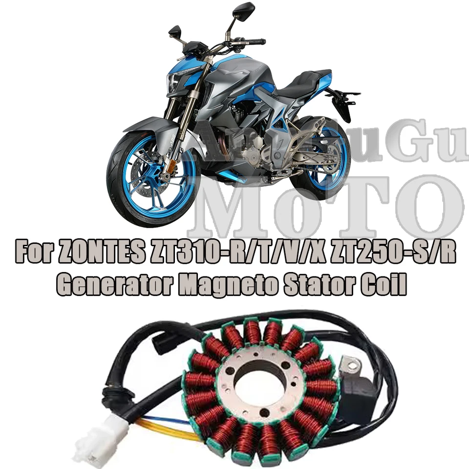100点セット For ZONTES ZT310-R/T/V/X ZT250-S/R 310R 310T Motorcycle Generator