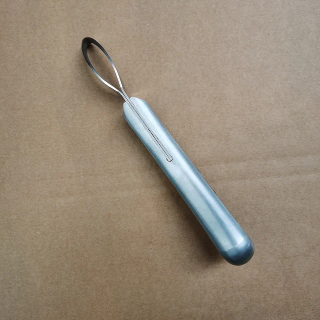 Loop  Hoof Knife  with Aluminium Alloy Handle, Horseshoes Repairing Tools Farrier Tools, Hoof Trimming， 5