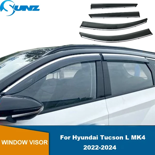 Déflecteur de fenêtre latérale de voiture pour Hyundai Soladditif