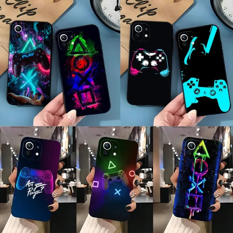 Чехол для телефона Play Station PS4, силиконовый чехол для Redmi Note 12, 12S, 11S, 11, 10, 9S, 8T, 7, 8, 9, 9T, 10X, A2 Pro Plus, черный