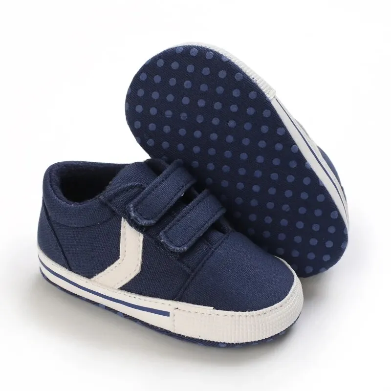 Baby Shoes Boys Canvas Casual Cotton Soft Sole Newborn Walker Toddler 0 18 Months