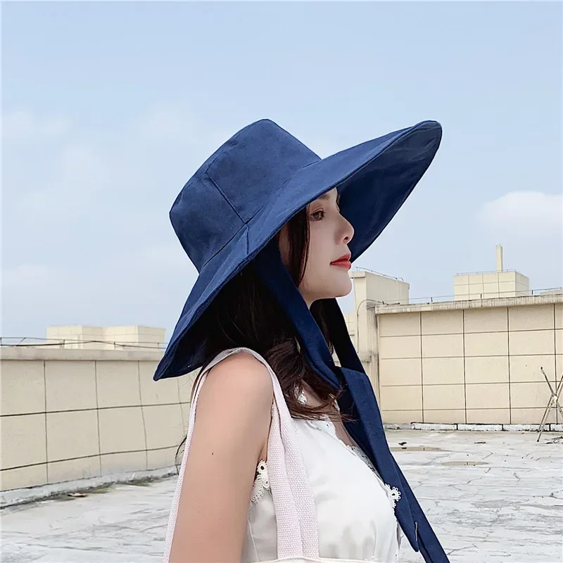 Japanese Sunshade: Women's Spring/Summer Oversized Foldable Sunscreen Hat