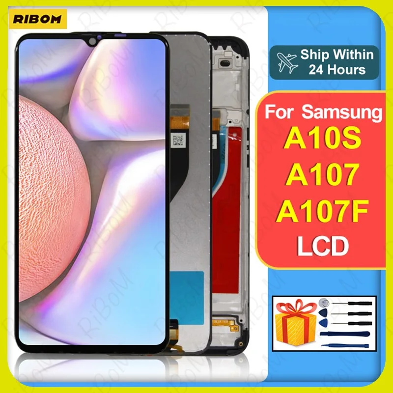 

New 6.2" For Samsung A10S LCD Display A107/DS A107F SM-A107M/DS Touch Screen Digitizer For Samsung A107F/DS LCD
