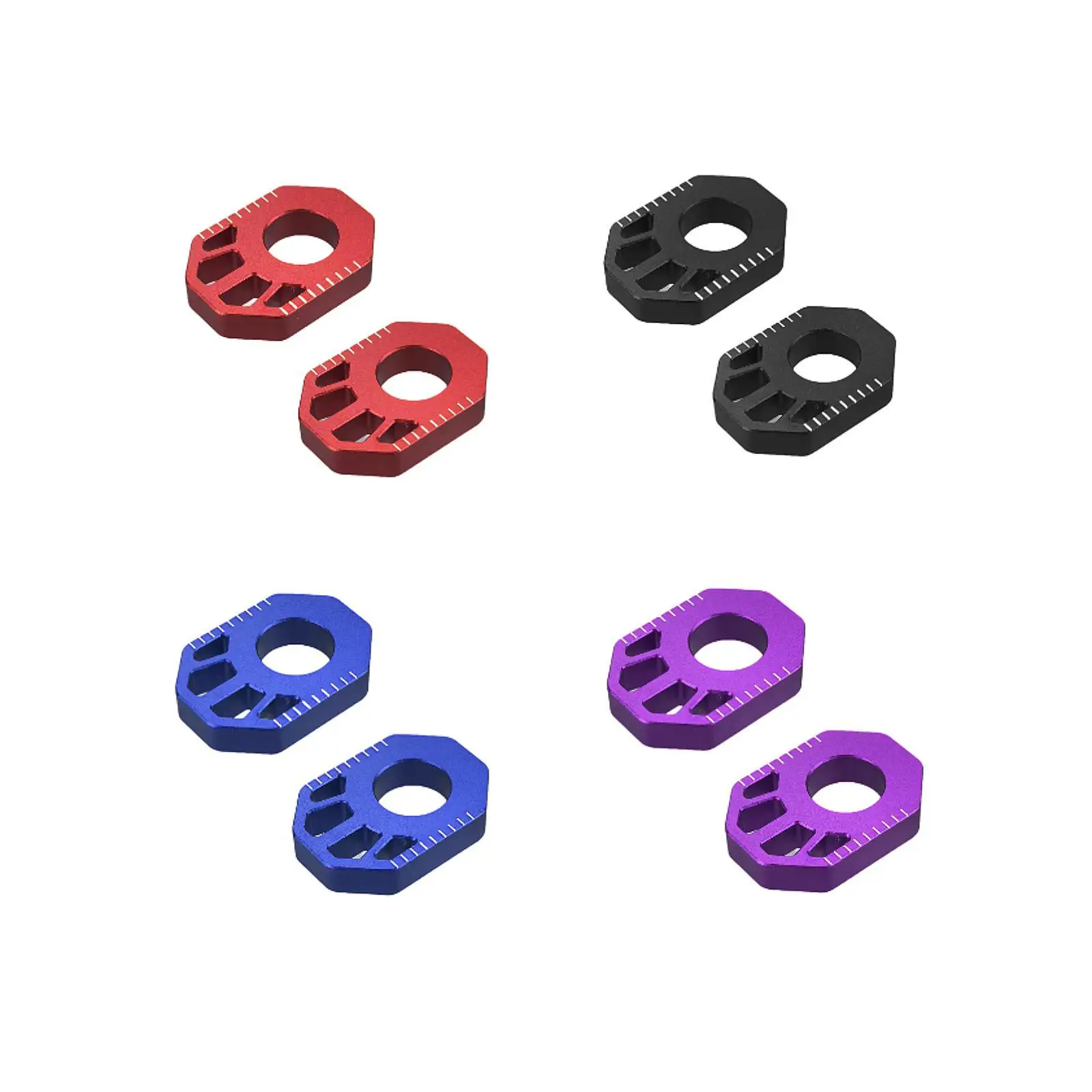 2Pcs Dirt Bike Rear Axle Blocks Modification Accessories CNC Aluminum Alloy for Honda Crf250L Crf300L Off Road Motorcycle