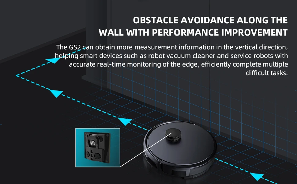 YDLIDAR GS2 Linear Array Solid-state Lidar Range Distance Robot Obstacle Avoidan