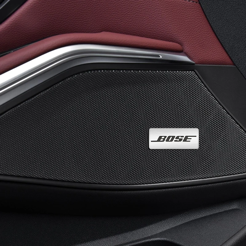 Фото 10 шт. автомобильные алюминиевые 3D Металлические Булавки BOSE Hi-Fi колонки стерео маркировка декоративная наклейка значок эмблема наклейки автостайлинг №5