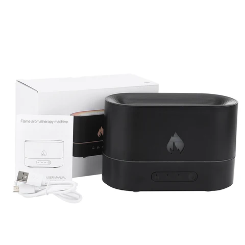 Aromatherapy Machine Essential Oil Flame Aroma Diffuser Atmosphere Lamp Household Humidifier Mute Office Bedroom Anti-dry