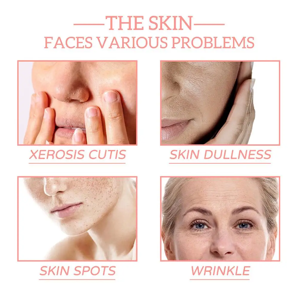 5 in 1 siero viso antirughe idratante sbiancante vitamina C sbiadimento macchie scure restringimento dei pori anti-età cura della pelle coreana_voghion.com