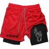 Anime Jujutsu Kaisen Gym Shorts Fitness 2 in 1 Compression Performance Shorts Workout Quick Dry Athletics Short Pants 4