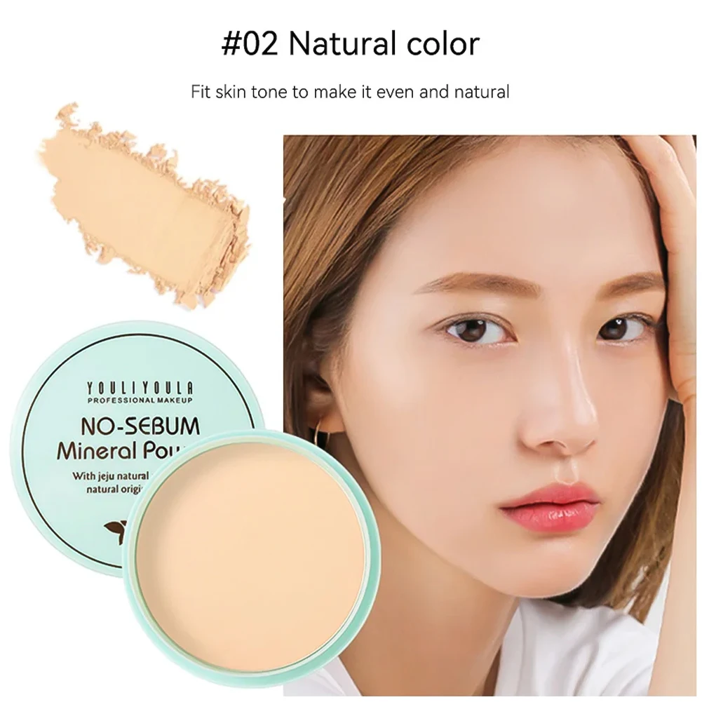 Setting Powder Face Powder Oil Control Non-Cakey Long-Lasting Wear Waterproof Sweat-Resistant Dry and Wet Dual-purpose Make Up