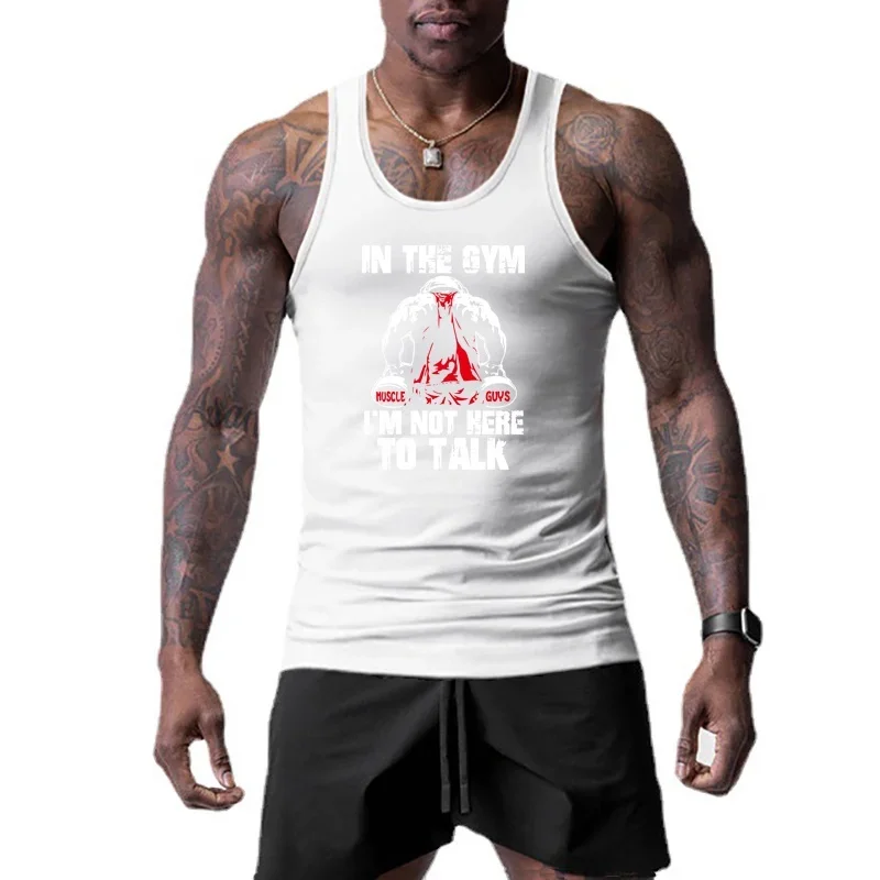 New Brand Mens Slim Fitness Tank Top Clothing Gym Quick Dry Vest T-Shirt Popular Muscle Korean Sleeveless Singlets cotton gym clothing mens workout sleeveless shirt bodybuilding tank top fitness sportswear mens vests muscle singlets tanktop