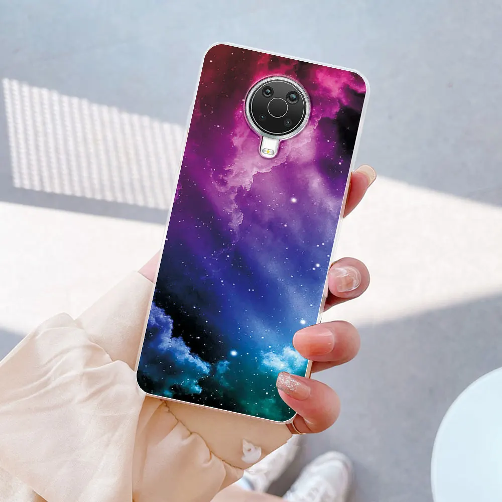 Elegant 6.52 Marble Clear TPU Silicone Soft Case - Flexible Protective Cover