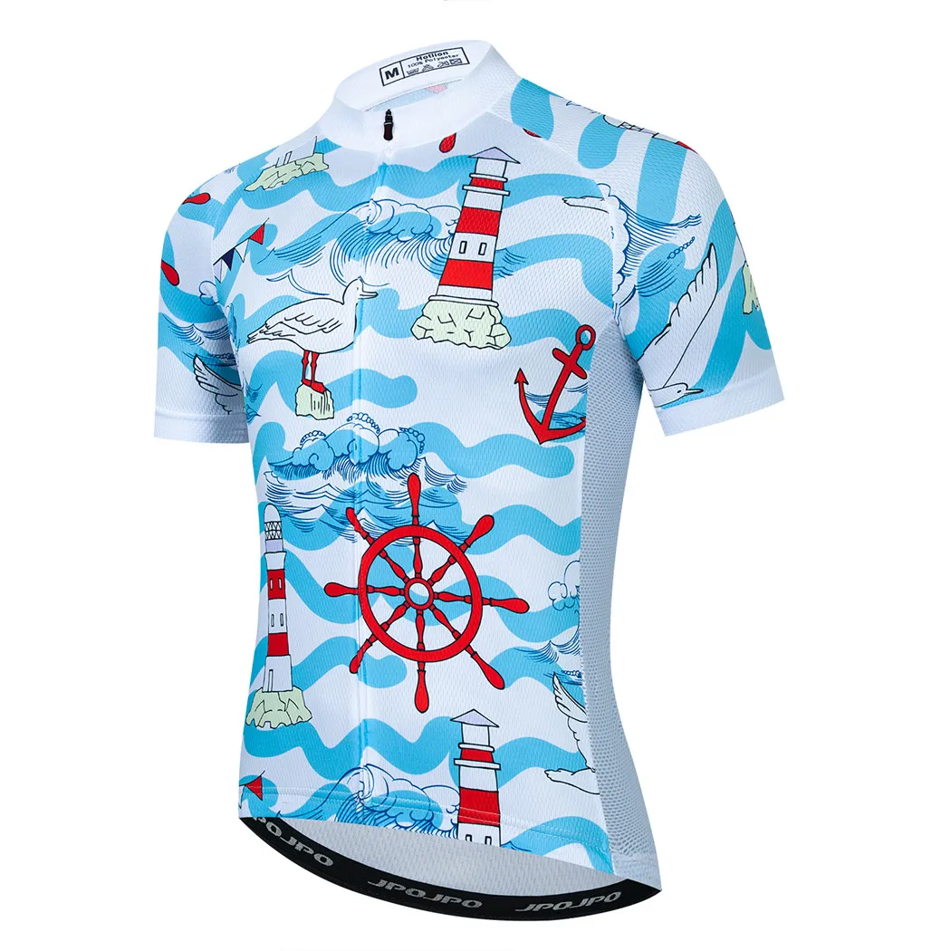 thumbnail image 1 of Weimostar Pro Cycling Jersey Hombres Ropa de Ciclismo de Montaña de Secado Rápido Maillot Ropa Ciclismo Manga Corta Camiseta de Ciclismo Deportiva de Carreras, 1 of 5