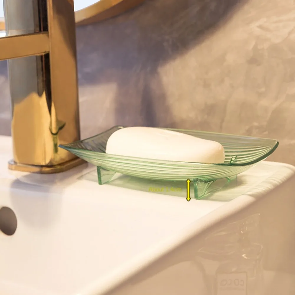 Description Picture 6 of itemCreative Self Draining Soap Case Quick Drain Easy To Rinse Soap Dish Durable Moisture Resistance Drain Soap Box Household
