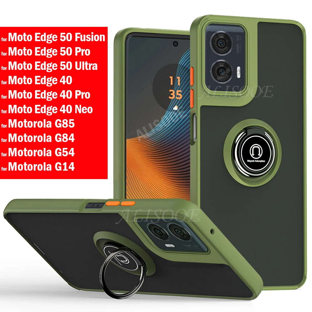 Versatile Smartphone Case with Ring Stand and Grip
