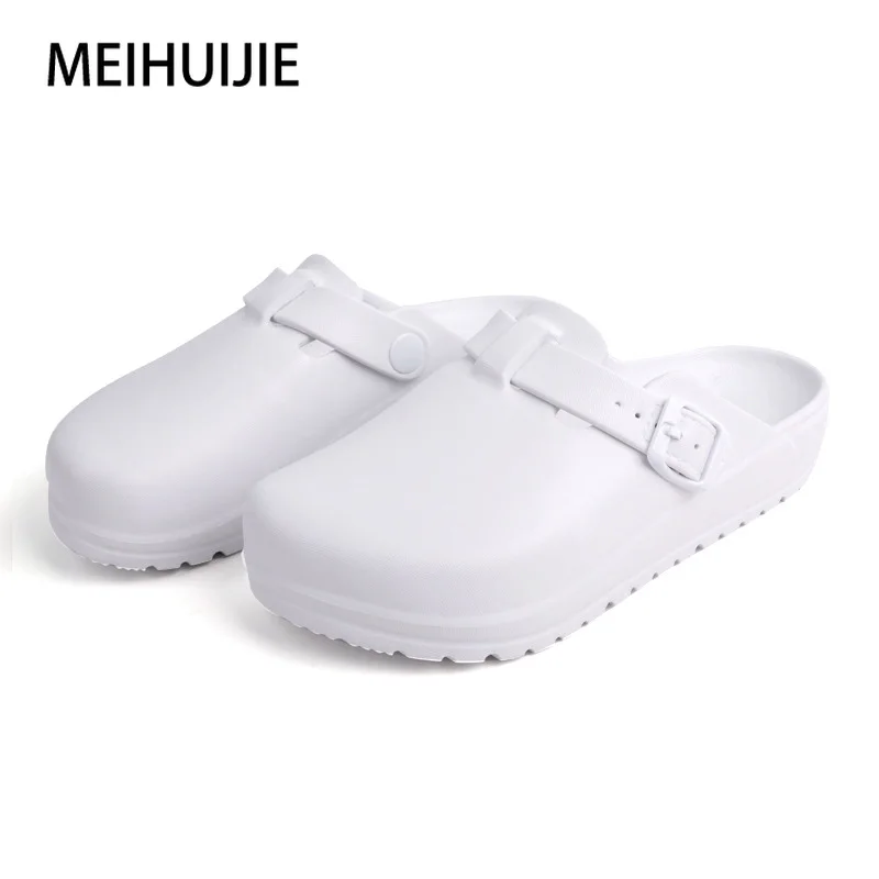 Laboratory operating room men's medical shoe women medical footwear nurse slippers female sabot anti-slip footwear lasts durable medical shoes