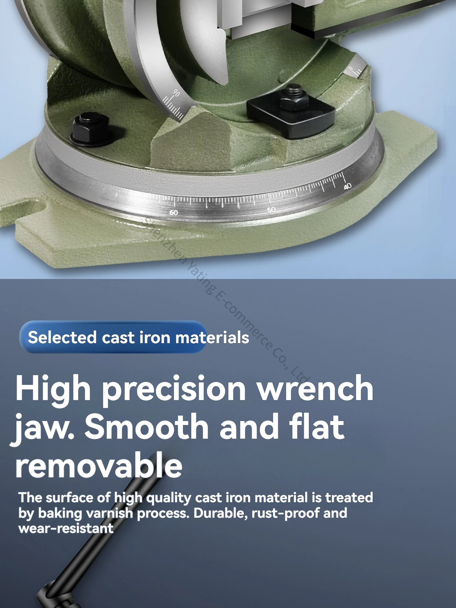 4Inche Heavy Duty Tiltable Pliers, Angle Table Pliers, Drilling Machine, Milling