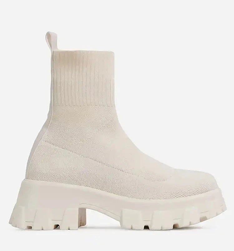 Boots Wide Platform Boots For Winter - 05