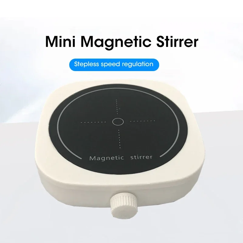 Magnetic Mixer Portable Mini Baby Formula Mixer Laboratory with Mixing Rod 2l 4000rpm Suitable for Laboratory Home Use