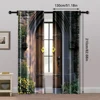 2pc,  Curtain Unique Castle Versatile Fabric,Without Electricity Birthday Party Applies to Multipurpose Event Decoration 5