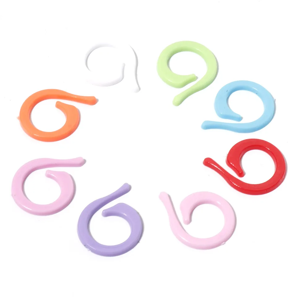120 Pennarelli Per Maglia In Plastica - 10 Colori - Segnapunti Per Uncinetto, Cucito E Lavori Fai Da Te - 2