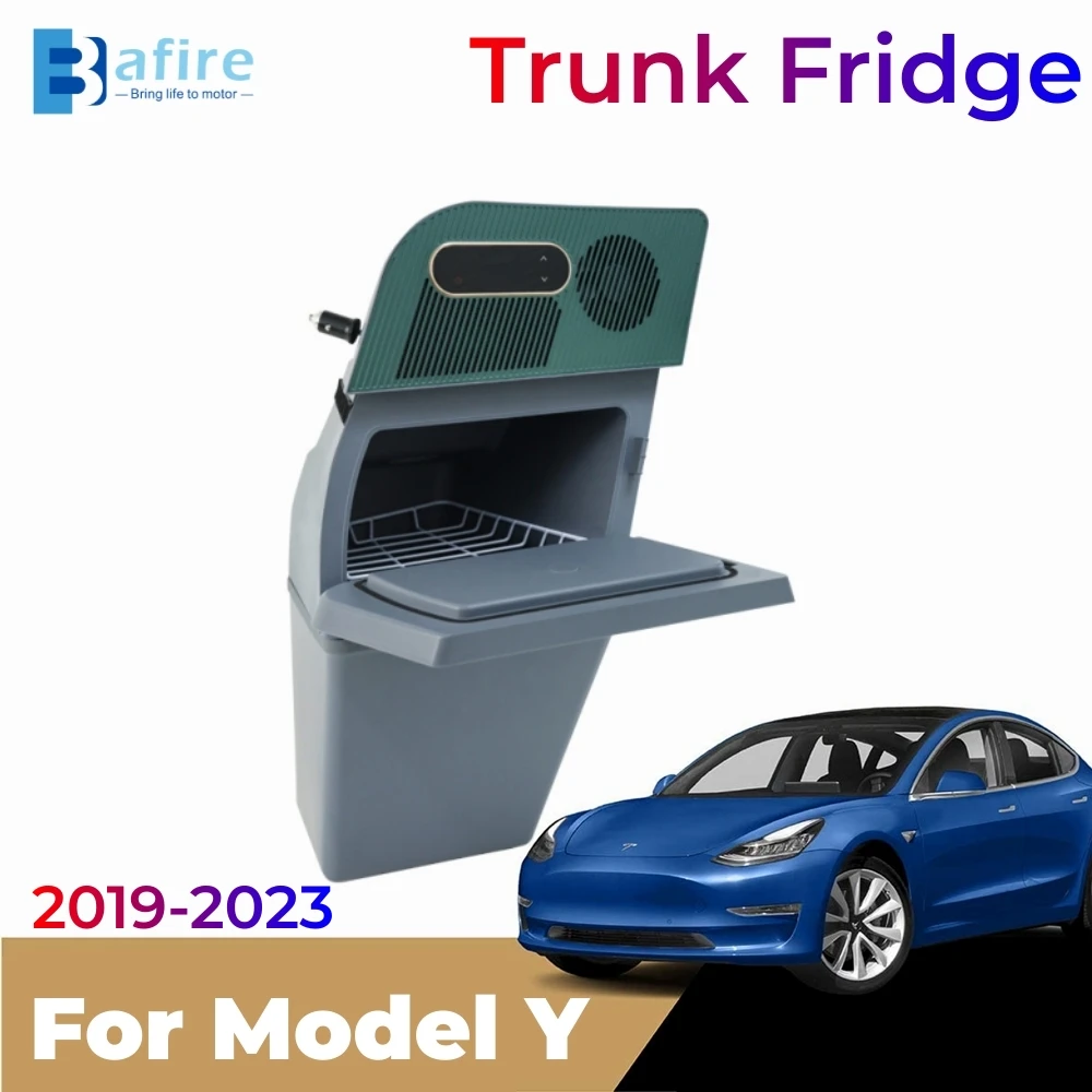 

Model Y Trunk Fridge Mini Fridge With Compressor About 15L Travel Refrigerator Medicine refrigerator For Model Y 2021 2022 2023