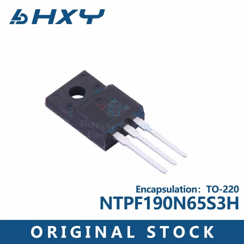 

10 шт. NTPF190N65S3H упаковано TO-220 16A650V MOS FET