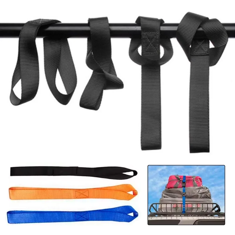 Soft Loop Tie Down Straps or Securing ATV Motorcycles Scooters Dirt Bikes Lawn Mutipurpose Motor Tie Downs Luggage Straps