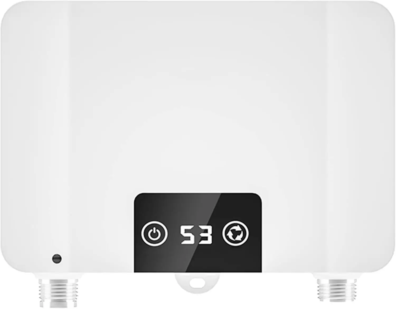 Instant Electric Tankless Water Heater 5500W 220V Constant Temperature Water Heater w/Self Modulating 360&deg;Install Touch Digital