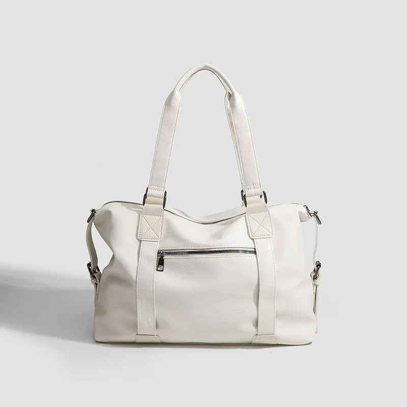 Women's Large Capacity Summer Tote Bag - Trendy Versatile PU Handheld