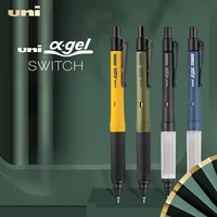 Uni A-Gel Switch Mechanical Pencil Hold & Kuru Toga Automatic Dual-Mode Rotating Anti-fatigue lapiseira papeterie for drawing 1