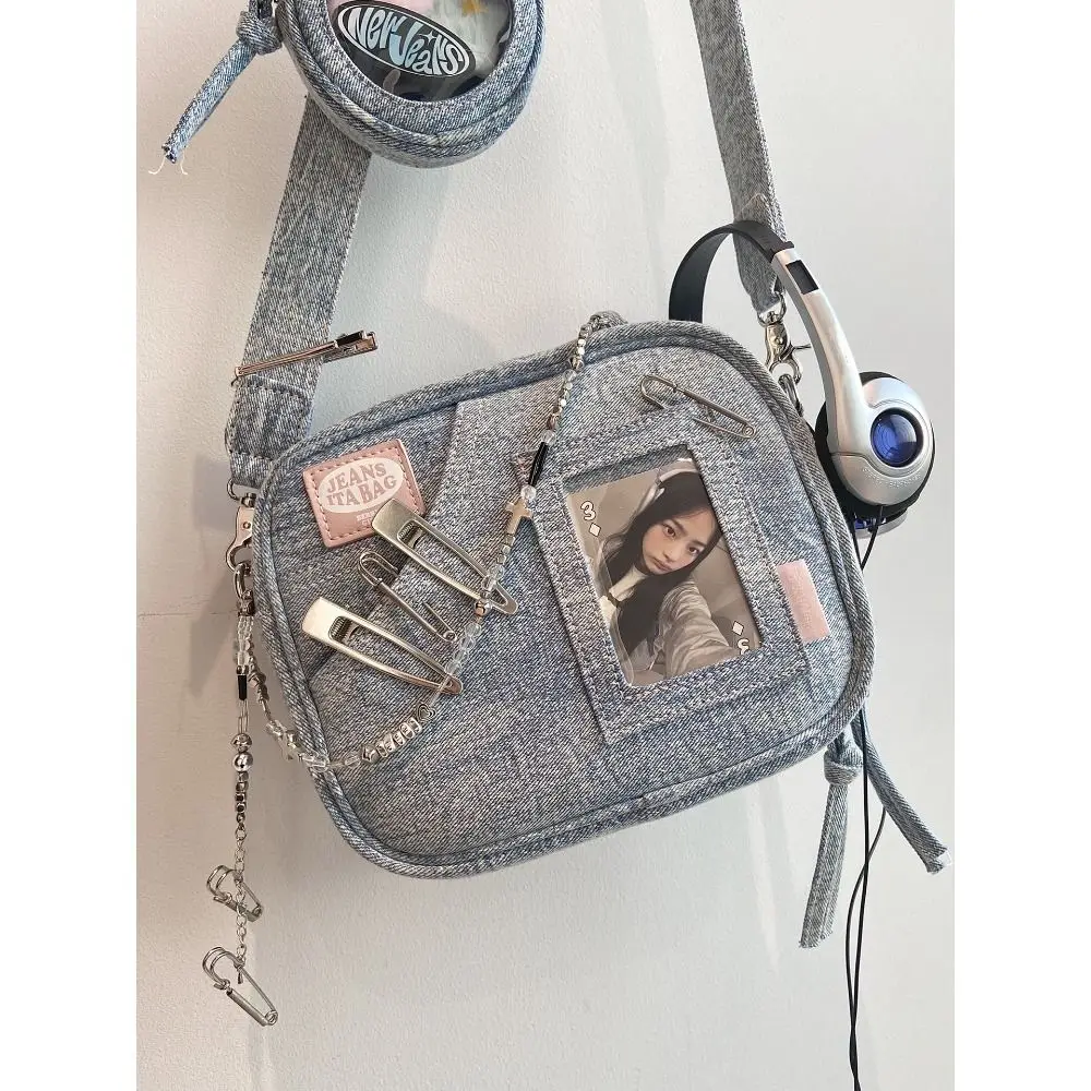 Y2K Shoulder Bags New Vintage Denim Handbags Chase Star
