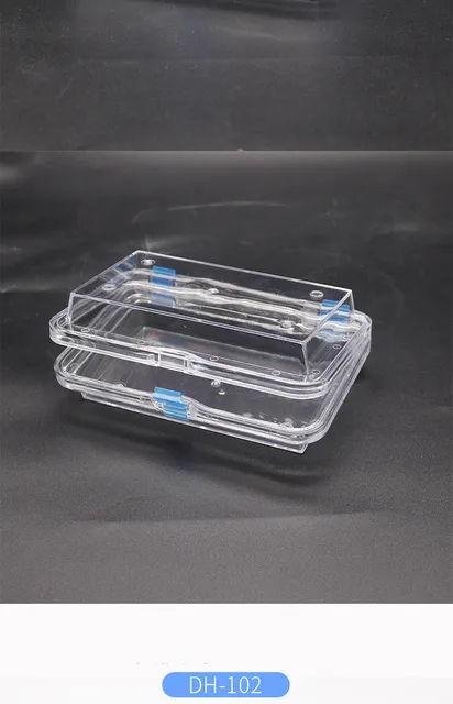 Boîte De Rangement Pour Prothèses Dentaires - Plastique Avec Membrane Charnière - Pour Bijoux Ou Dentaire - Neuf