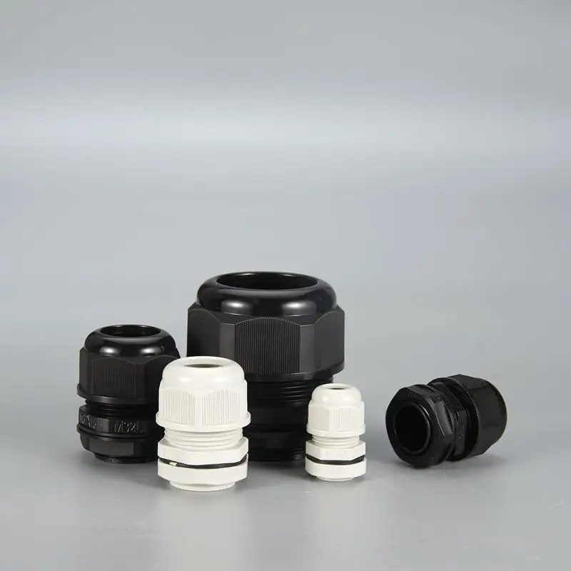 Cable Gland Seal Waterproof Seal M12 PG7 M25 Nylon Plastic cable gland connector long screw