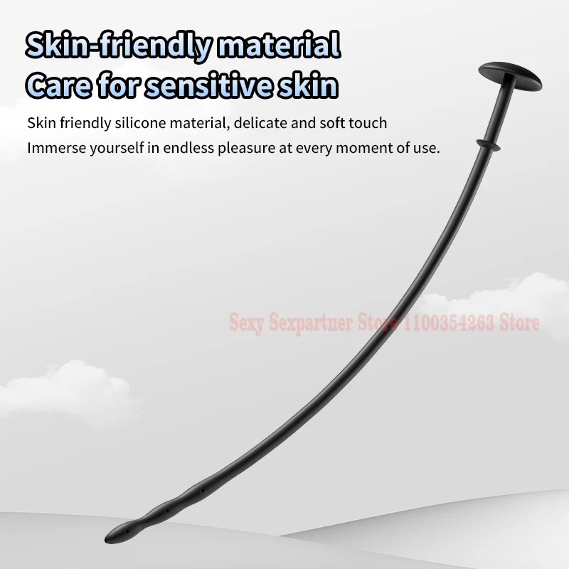 Penis sex toys men hollow with syringe urethral dilator penis plug urethral catheter penis stimulation men masturbation urethrral sound sex toy
