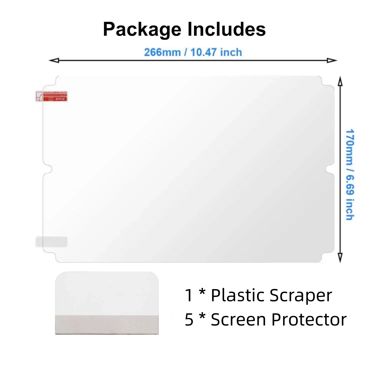 Screen Protector 5PCS For Anycubic Photon Mono M5S/M5S Pro 10.1 Inch LCD Anti Scratch for 3D Printer Accessories